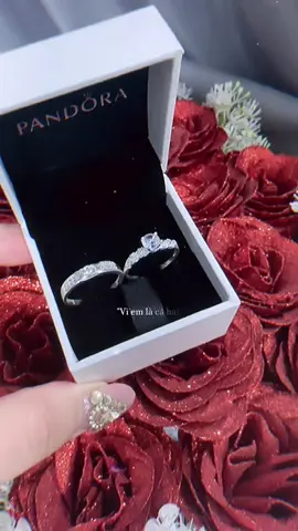 Nhẫn Đôi ❤️#pyf #tiệmbacanhduong1#nhẫnđôi #khắctheoyêucầu #pandora 