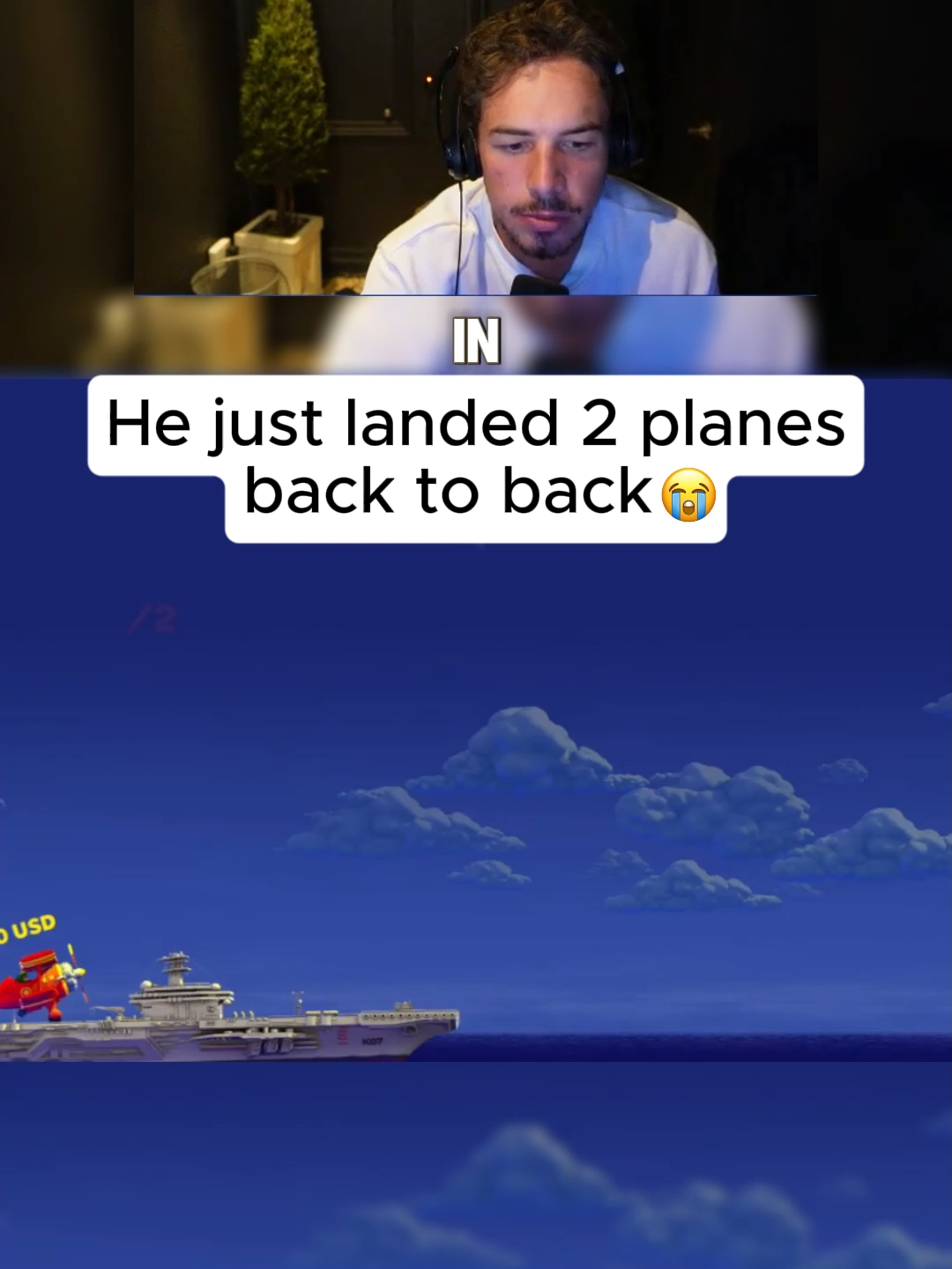 Did he just land back to back?! #planegame #aviamasters #kickstreaming #rydurz