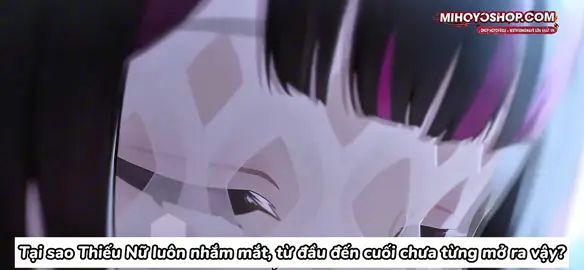 Tại sao Thiếu Nữ lại nhắm mắt? #uwutao👻 #GenshinImpact #genshin 