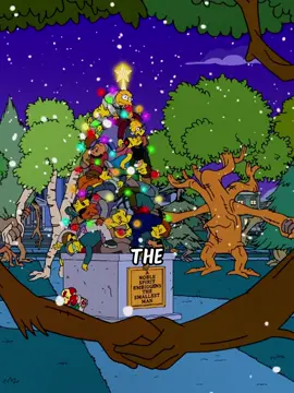 The tree creatures take over Springfield #thesimpsons 