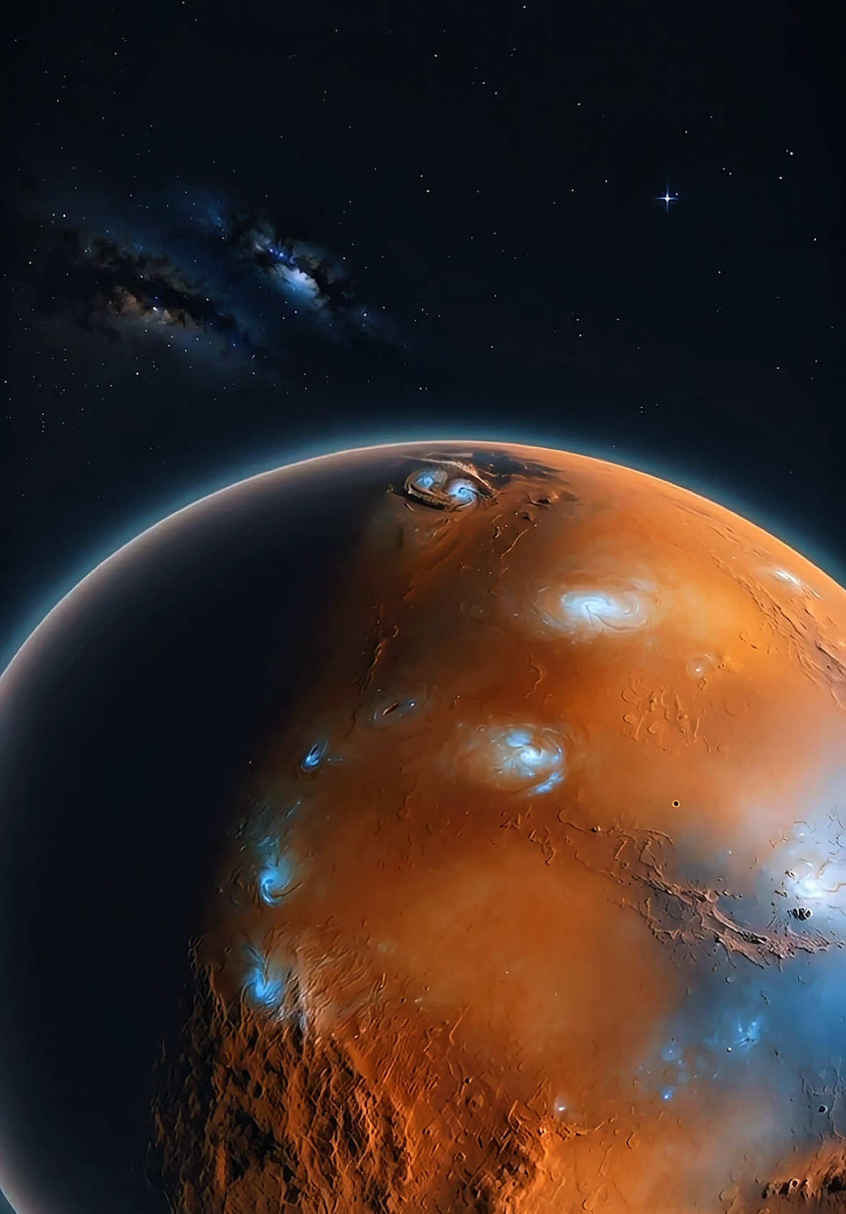 Live 4K Wallpaper HD 2025 Mars - The Red Planet Mystery 🛰️☄️🚀🪐 🛰️ This post is my attempt to reimagine Mars through the lens of artificial intelligence. 🧑‍🚀 The visuals are inspired by official scientific resources — including imagery and data from NASA and similar institutions — but what you see here is not a photograph. 🫟 It is an artistic interpretation: AI’s vision of how Mars might look if it were fully explored and captured beyond the limits of today’s technology. A fusion of science and imagination, where data meets creativity. #4kwallpaper #livewallpaper #2025trends #spacethings #mars 