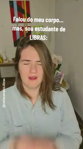 #LIBRAS #estudantedelibras 