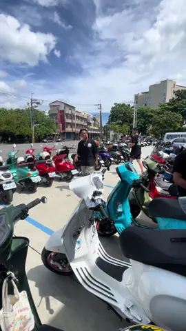 keren itu banyak relasi bukan banyak yang suka #vespa #vespamatic #vespaklasik #vespataiwan #kaohsiung #taiwan🇹🇼 #taiwanvespaworkshop 