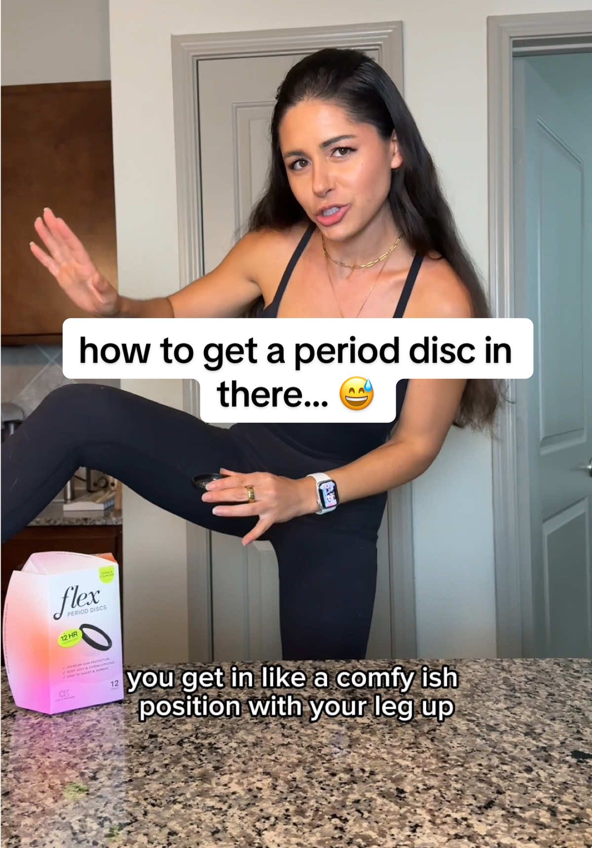 How to get it in there?  These are my tips for trying a period disc for the first time. Anyone already using a menstrual disc?  I gotta say, it’s been absolutely worth it! I love going hours without having to change out my period product and Flex Disc is way more comfortable than tampons. #girlhacks #tampons #menstrualdisc #heavyflow 