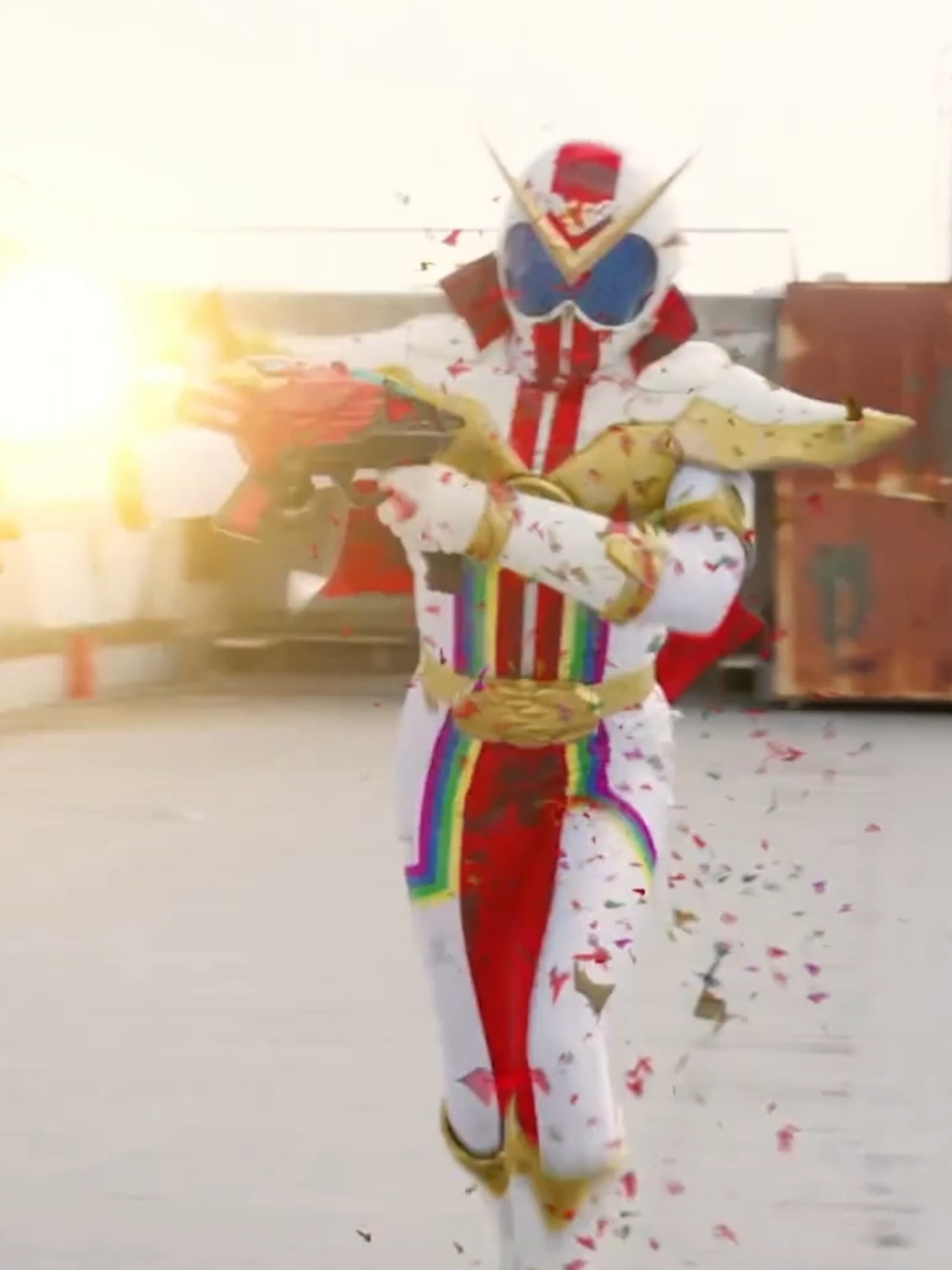 ZENKAIZER FIRST HENSHIN FULL REACTION - NO. 1 SENTAI GOZYUGER #tokusatsu #powerrangers #powerrangerstiktok #gozyuger #sentai