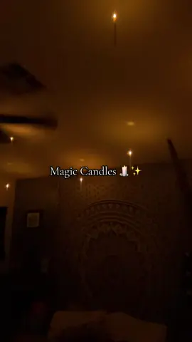 so cute and just in time for spooky season!! 🕯️✨ #magiccandles #candles #floatingcandles #harrypotter #spookyseason 