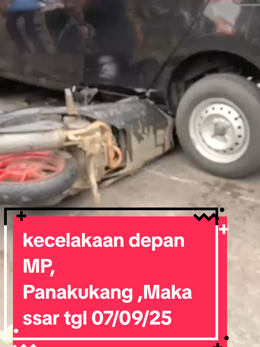 telah terjadi Kecelakaan depan MP, Panakkukang #makassar #fypシ゚ #fyp #lewatberanda #laporanwarga 