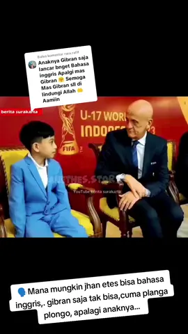 Membalas @rara.rafif Masa sih jhan etes  bisa bahasa Inggris,,nanti mereka makin sakit hati sampai jhan etes jadi presiden. 😁😁#janethessrinarendara #janethes #ethescucujokowi #gibranrakabuming 