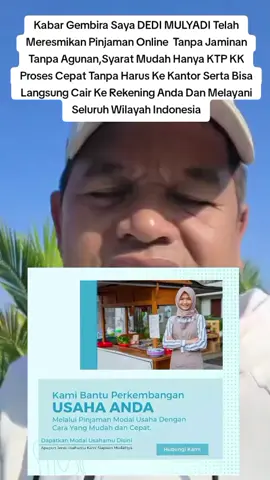 KAMI MELAYANI PINJAMAN BERBASIS ONLINE SELURUH WILAYAH INDONESIA  ANDA BUTUH DANA *Dana biaya sekolah *Dana modal usaha *Dana renovasi rumah *Dana biaya kuliah *Dana biaya pernikahan Disini tempatnya,kami akan mengubah hidup perekonomian anda.#pinjaman #bantuanrakyat #pinjamanonline #pinjamanuang #dedimulyadi 