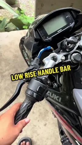Alloy handle bar low rise!! Pogi ng tindig ng motor natin dahil dito #theraworks #fyp #motorcycleparts 