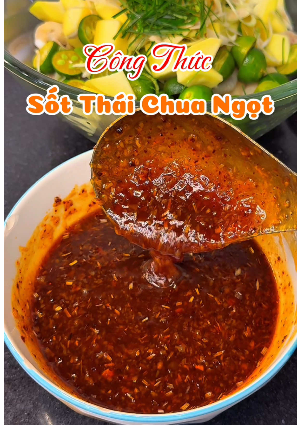 Công Thức Sốt Thái đơn giản tại nhà. Trộn chân gà, tai heo, bắp bò… đều ngon #diepthichnau888 #xuhuong #nauancungtiktok #fyp #sotthai 