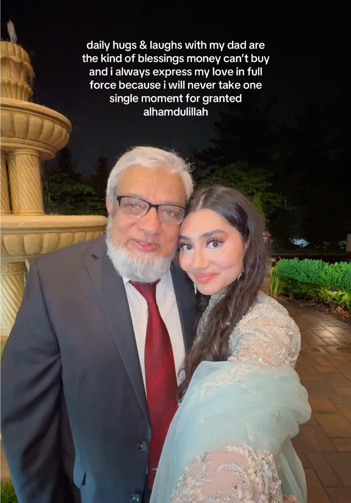 alhamdulillah times a million 🤎 i know desi dads are known for being not easy to talk to, but it doesn’t always have to be that way. let’s prioritize open, healthy, loving communication & relationships with desi parents & their children 🤎 let’s teach desi men to be gentle & for desi women to never settle for less 🤎 . #desi #desitiktok #desifamily #pakistanidrama #browntiktok 