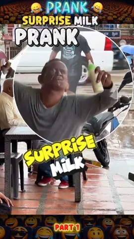 Prank: Surprise Milk #prank #comedia #pegadinha #viral 