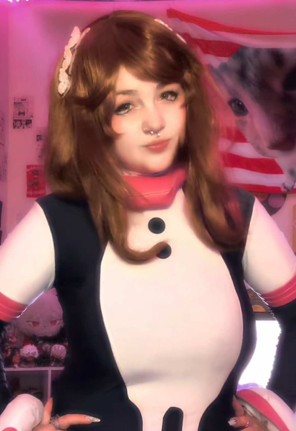 DEKU DUETS PLEEEAASEEE  #ochakouraraka #ochakourarakacosplay #myheroacademia #myheroacademiacosplay #mha 