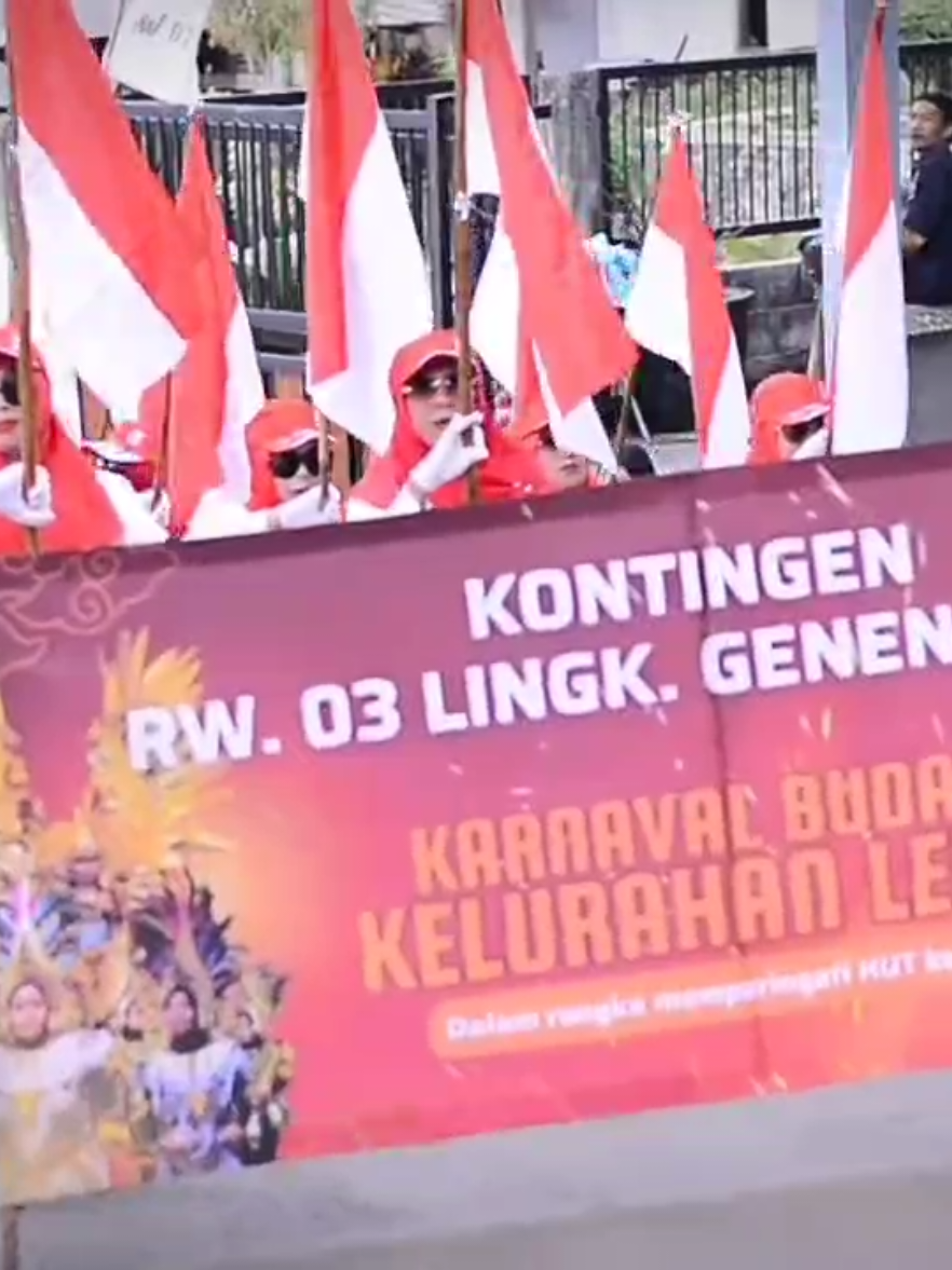 Dokumentasi Karnaval Kel. Ledug supported by Hanna Glamour Salon 