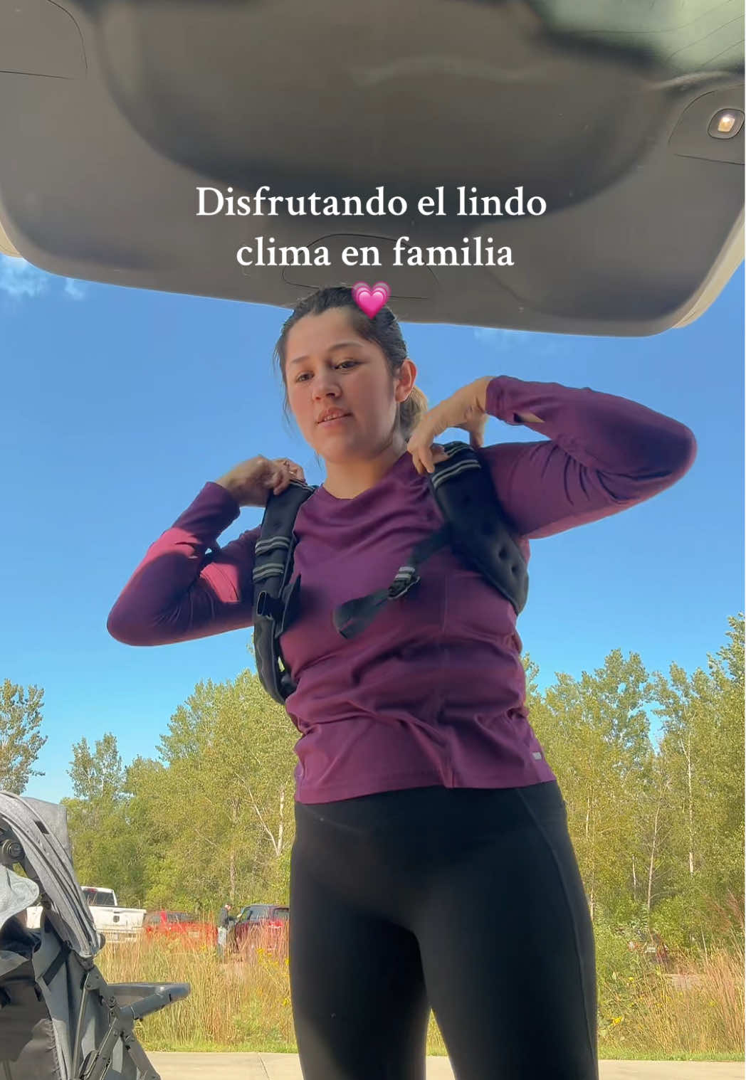 Hermoso día para salir a disfrutar en familia 🥰💗 #familiasimpson #latinaygringo #babynaia #babykoa #latinaenusa 