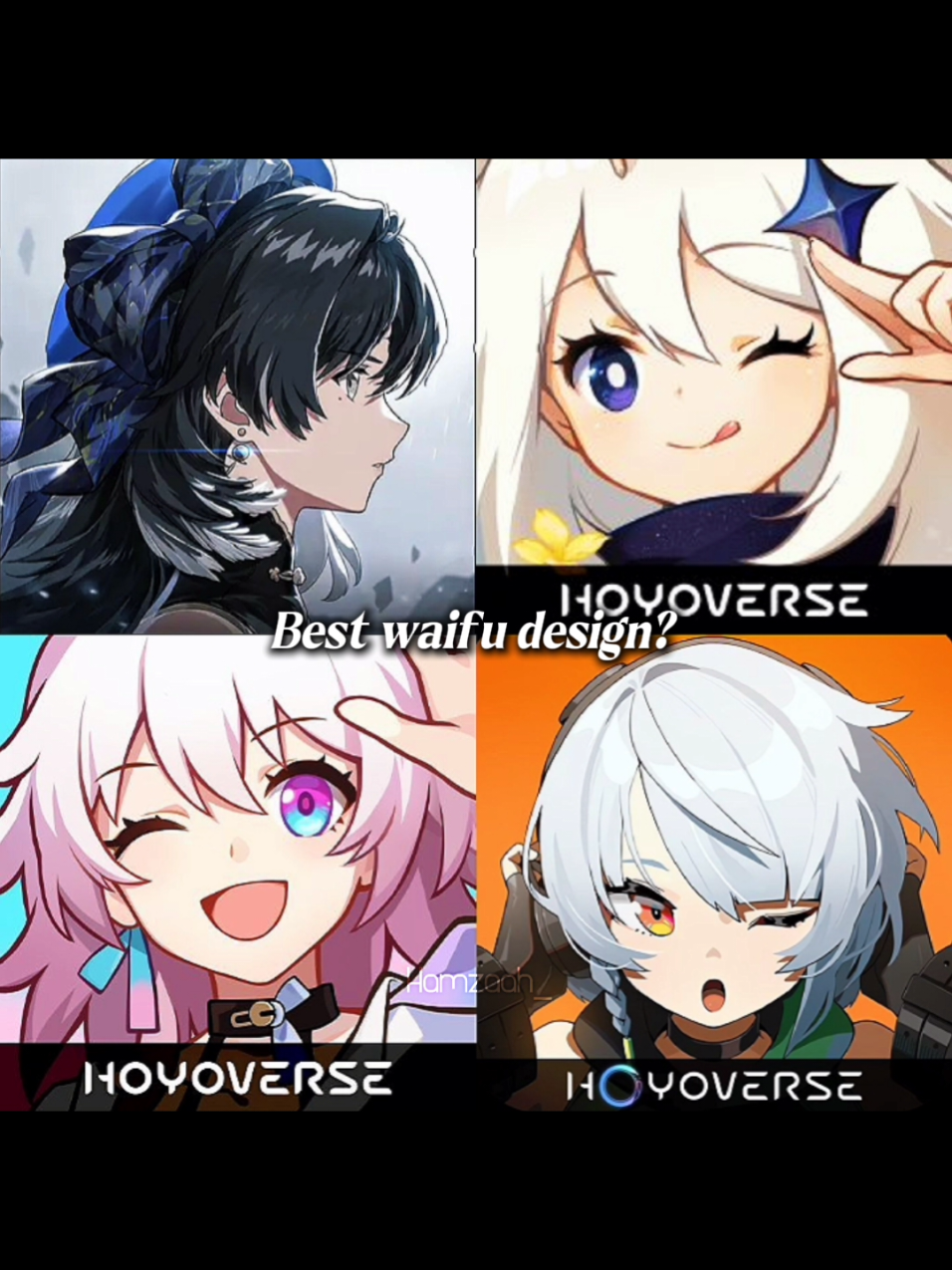 this is just my opinion😋 | not a comparing video! #GenshinImpact #HonkaiStarRail #zenlesszonezero #wutheringwaves #waifu 