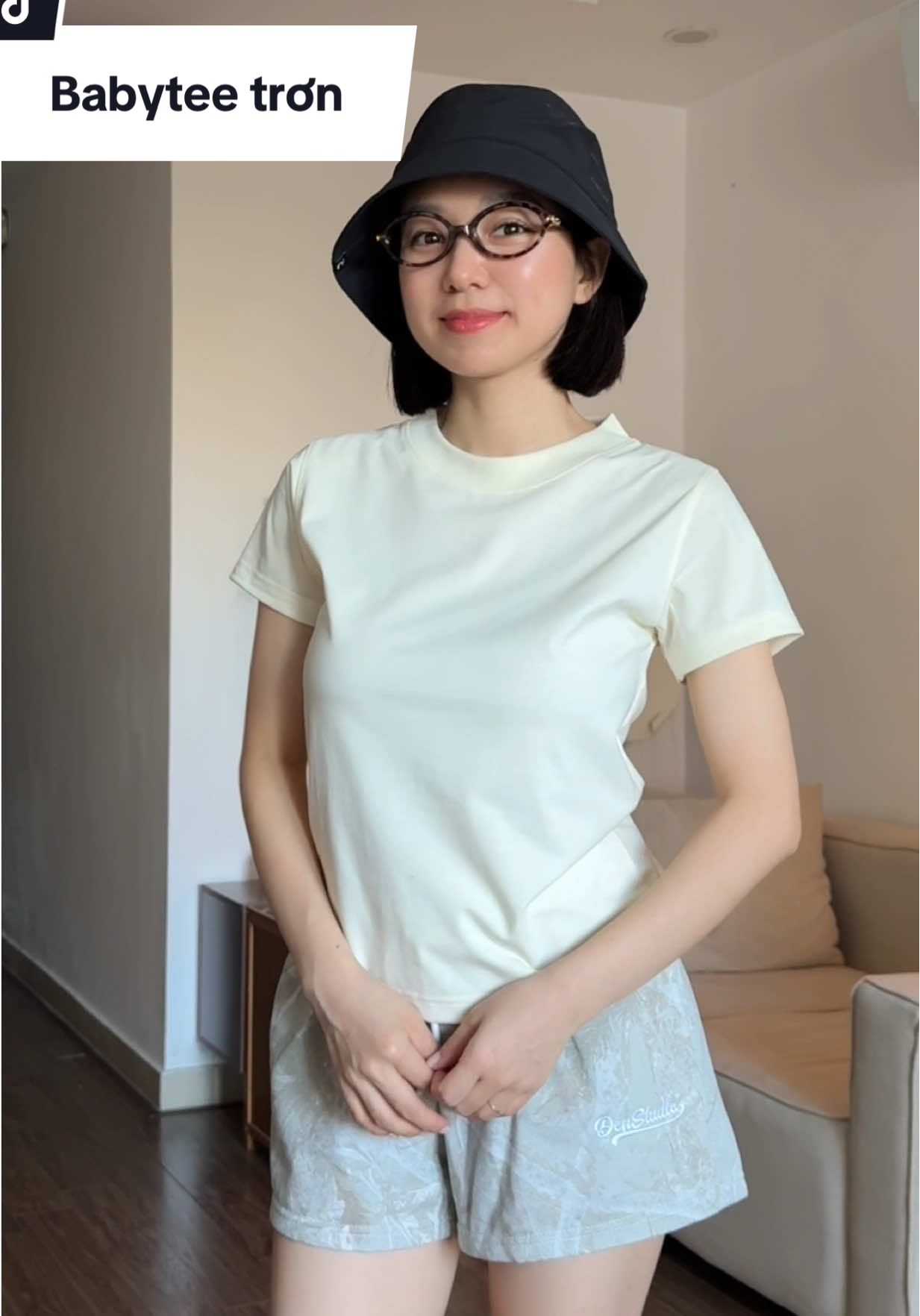 Nếu chỉ được mặc một chiếc áo cho hết mùa hè thì tôi xin mặc cái áo baby tee trơn này nhé ##aothun##aothunnuxinh##babytee##babyteetron##aonuxinh