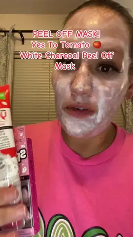 I love a good peel off mask!!! Yes To Tomato line is really slaying!!! #dollartreefinds #skincare #peeloffmask #YesTo #Tomato 