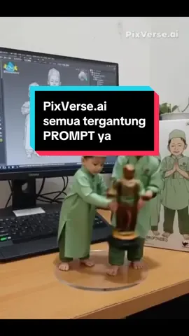 Follow, save dan share Upload langsung ke PixVerse.ai  dan semua tergantung prompt ya kak semain detail semakin bagus @idw collection  #miniatur #ai #fyp #prompt 