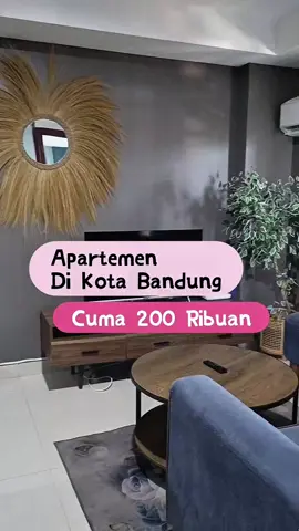 Apartemen di Bandung dekat ke Braga dan Mall Bandung Indah Plaza..  📍Tamansari Tera Resdince #jelajahakhirpekan #tamansariteraresidence #promohotelmurah #apartemenbandung #staycationbandung 