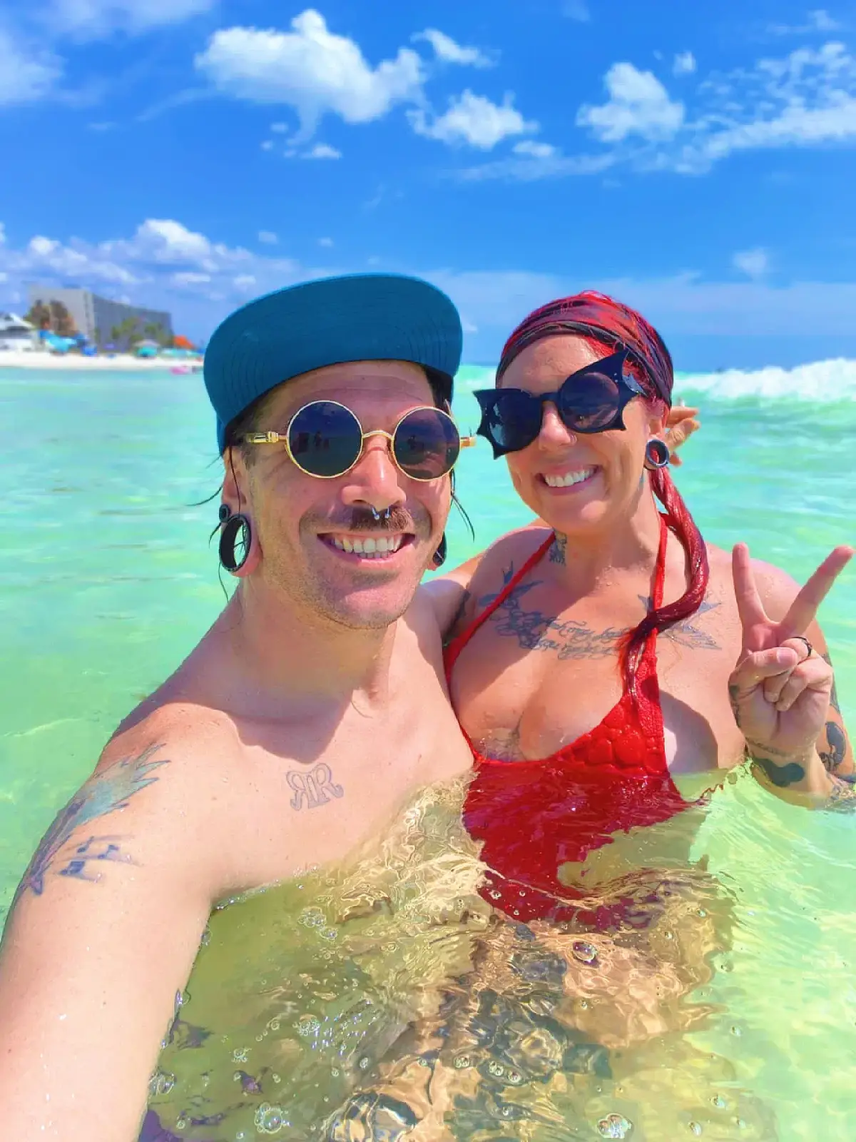 #girlpov #lemon8challenge Get to the beach. It's the best place for a date and a family trip all in one. We spent the entire day at Panama City Beach in Florida and had an absolutely amazing time. The sun was beaming down, the water sparkling..we saw DOLPHINS and swam for hours....got boba tea, pizza, and snacks ....then hit a state park to adventure after..Today was truly perfect. Get up and get out. Love is better when you explore together. My husband pulled over for cute random things that made him think of me ...so that I could take pics and I thought that was sweet as heck. Keep your love alive through adventure. 