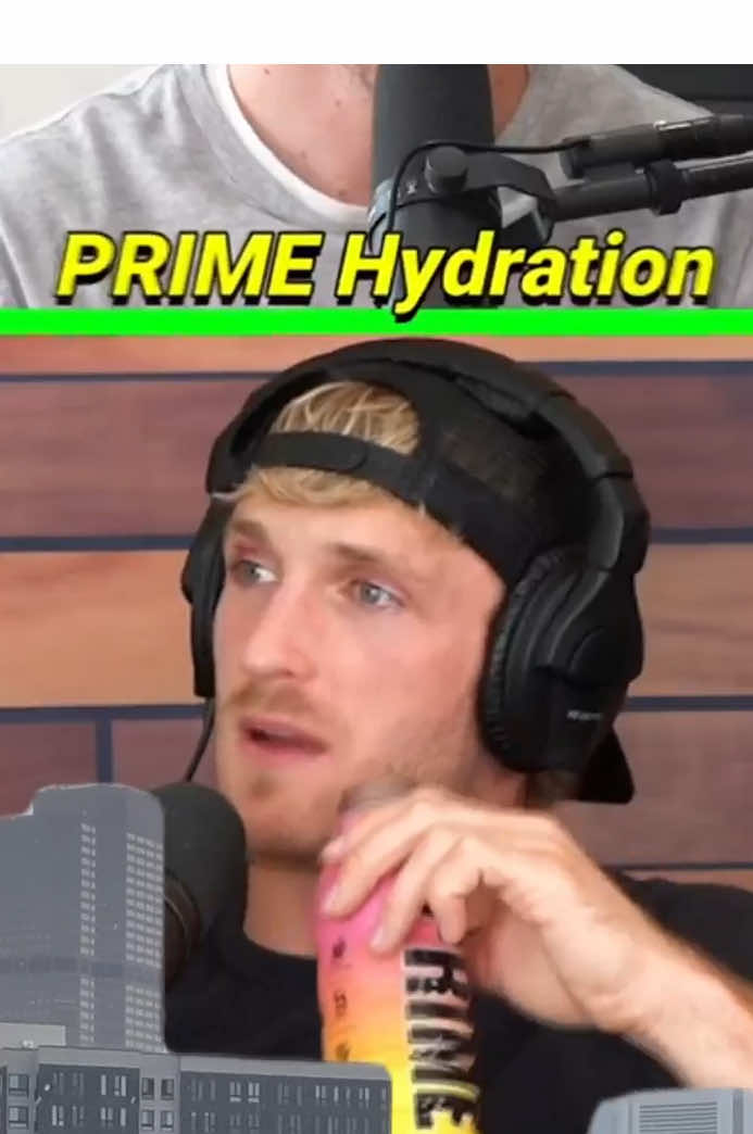Prime Hydration is not caffeinated  @Logan Paul #primehydration #loganpaul 