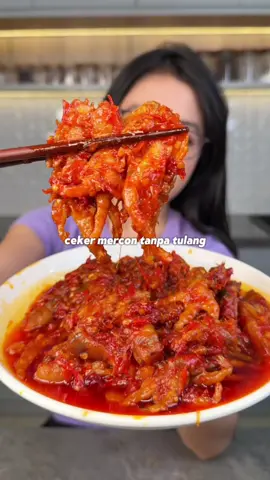 Ceker mercon tanpa tulang 