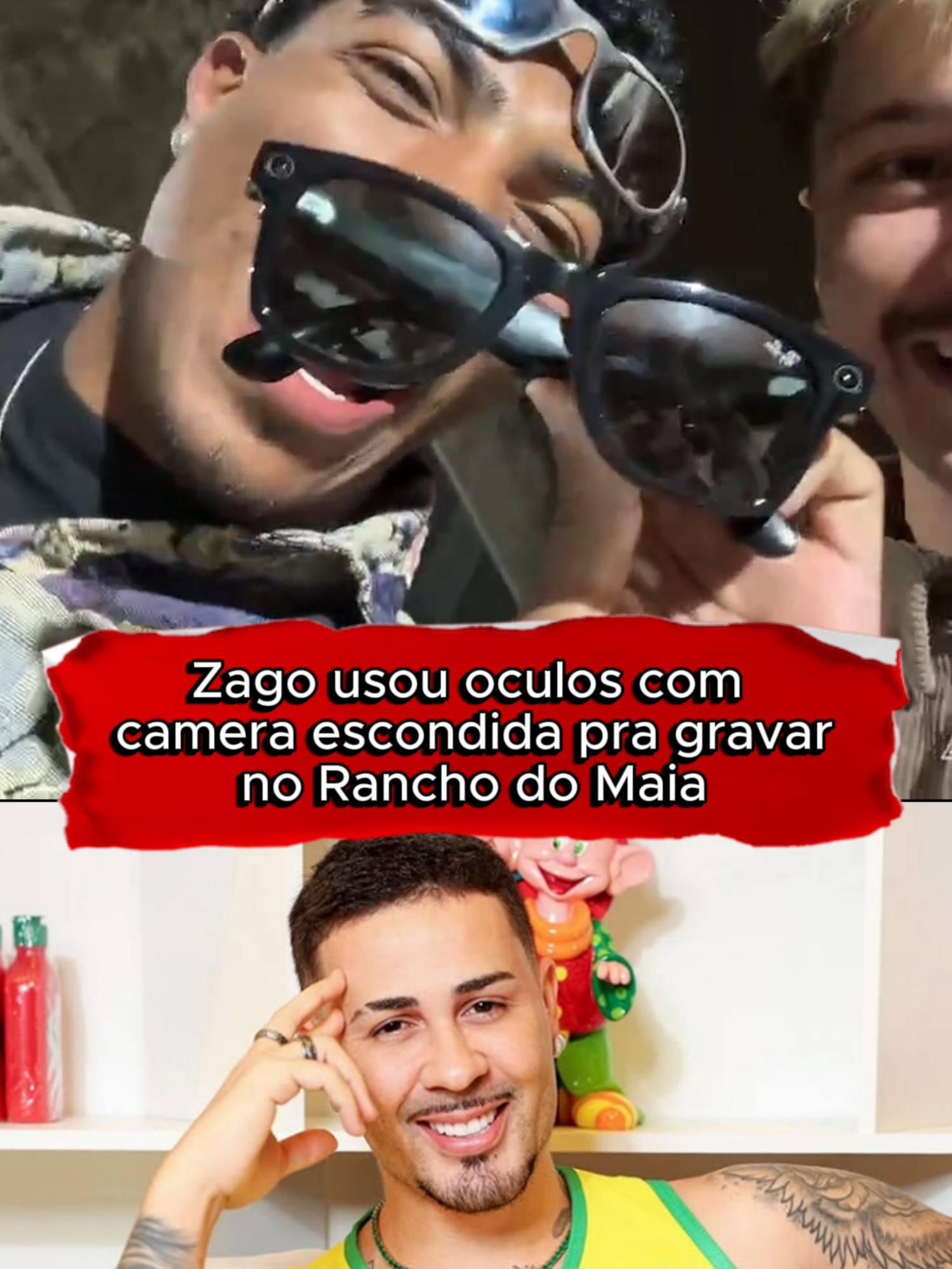 Zago gravou oque não podia no Rancho do Maia 😂 #zago #fy #fyp #ranchodomaia @zagoww