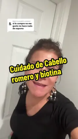 Replying to @Lory664 Este es el shampoo de Romero y Biotina para el cuidado de cabello. Lo uso en mis raíces, al enjuagar coloco el acondicionador de Romero y Biotina de kitsch lo aplico de la mitad del cabello hacia las puntas. #cuidadodecabello #beneficiosderomero #shampooenbarra #shampooderomero 