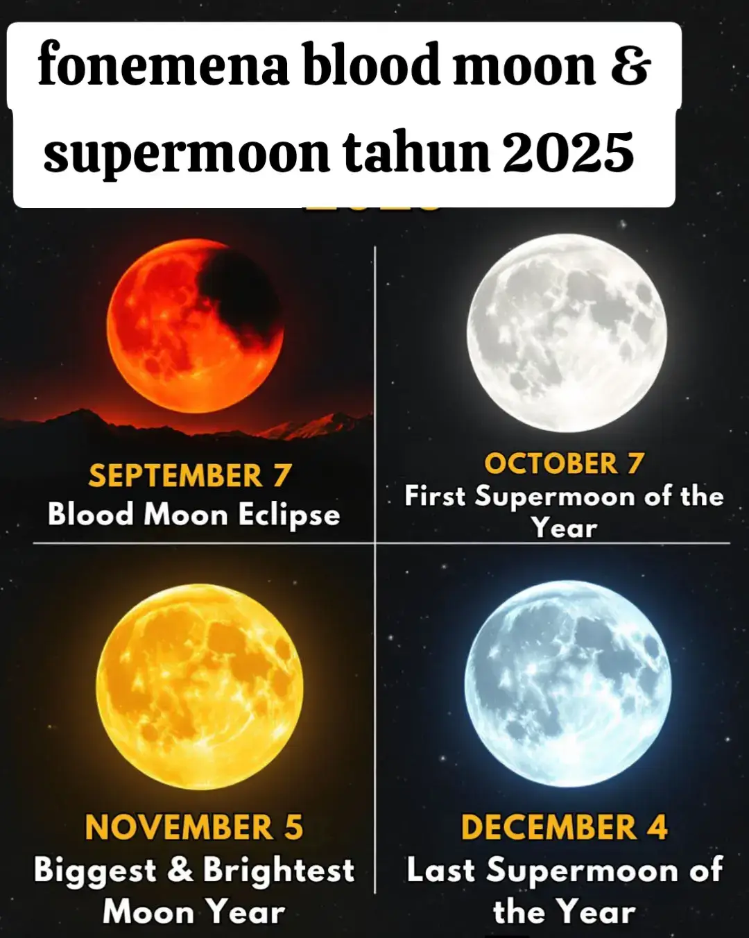 Dalam perspektif spiritual, fenomena Super Blue Moon dipercaya sebagai momen kuat untuk introspeksi, menetapkan niat, dan memperkuat koneksi dengan alam semesta, mendorong pembaruan dan pertumbuhan spiritual. Supermoon secara umum diasosiasikan dengan energi yang meningkat, ideal untuk menyelaraskan tujuan dan impian. Sementara itu, Blue Moon (Bulan Biru) melambangkan kelangkaan dan keunikan peristiwa, sehingga dianggap sebagai waktu yang tepat untuk terhubung dengan energi energi yang kuat, mewujudkan hasrat, dan melakukan ritual pelepasan serta pembersihan. #ramalan2025 #ramalan2026 #ramalanprimbonjawa #ramalankehidupan #medisnonmedis 