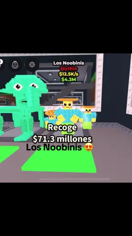 Los Noobinis los amo 😍 #Noobinis #minibrainrot #bebe #robloxfyp #noflop @️ 