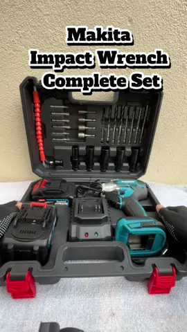 MAKITA IMPACT WRENCH COMPLETE SET #makitaimpactwrench #impactwrench #cvt #makita #powertools 