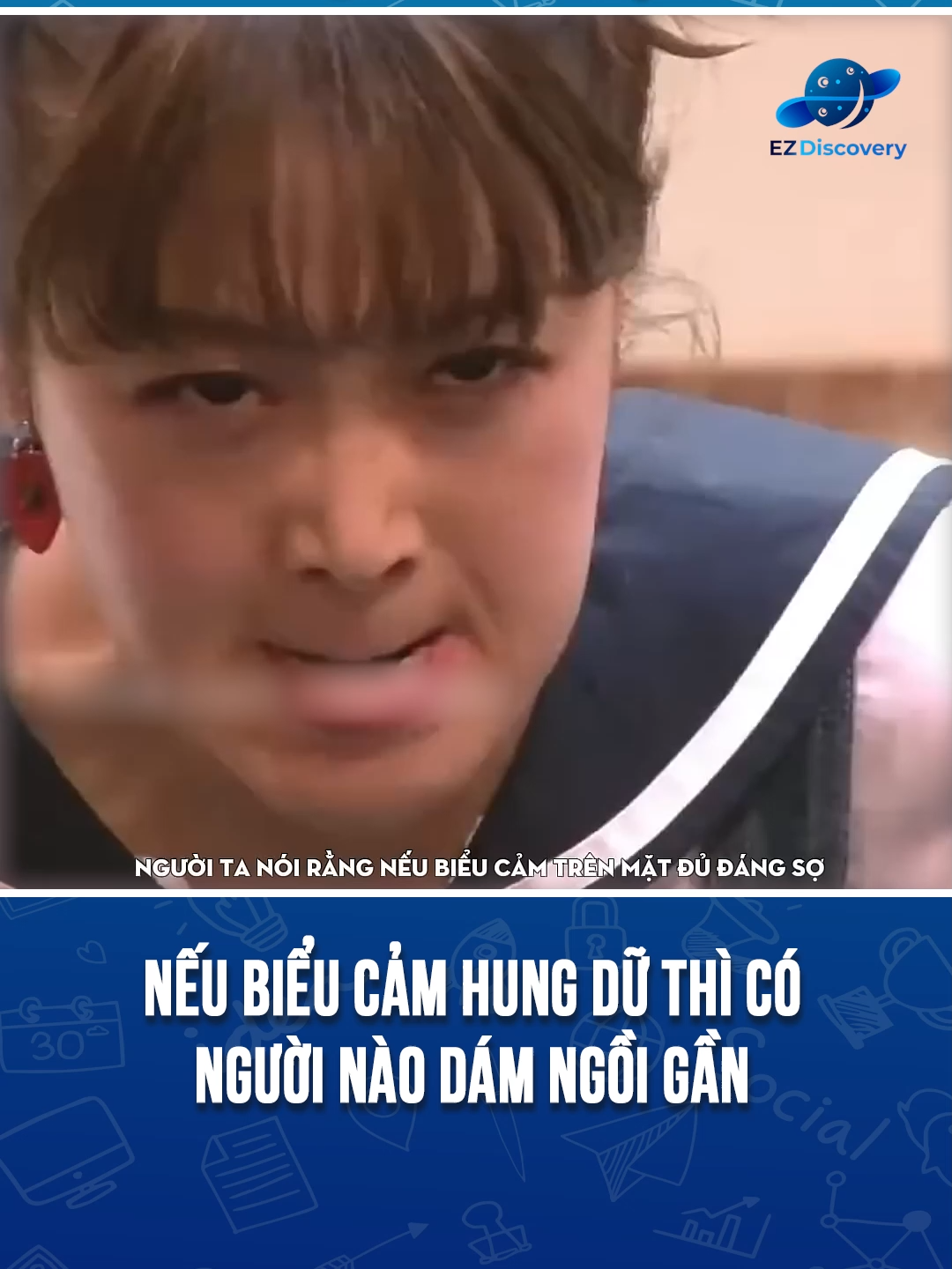 Nếu biểu cảm hung dữ thì có người nào dám ngồi gần #discovery #ezdiscovery #xuhuong #viral #khampha