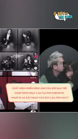 Xuất hiện nhiều hình ảnh của đôi bạn trẻ chụp hình nhạy cảm tại photobooth: “Nghĩ gì mà dắt nhau vào đây làm trò này?” #odaycotinmoi #LearnOnTikTok #xuhuong