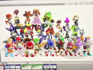 The gangs all here 🤤#sonicthehedgehog #sonic #mmd Credits to SAB64 on Deviantart for the sonic models and JohnyL on Yt for the animation 