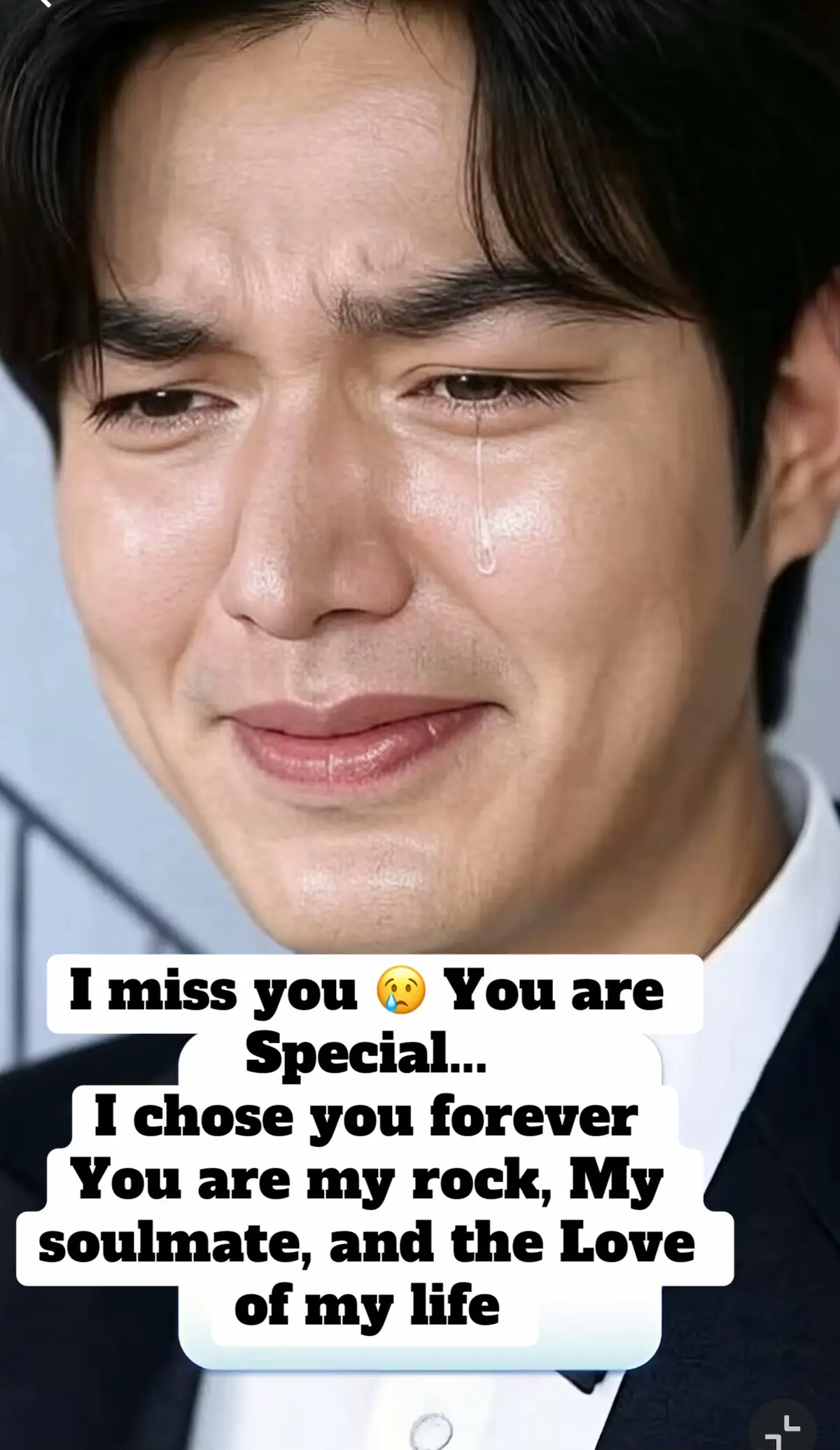 My love, I wish with all my heart that you were here with me right now. Everything feels incomplete without your presence. I miss your voice, your smile, and the way you make everything feel right. Please send me a direct message— need to feel close to you, even if it's just through words. #fyp #foryoupage #actorleeminho #kdramalover #netflixseries 