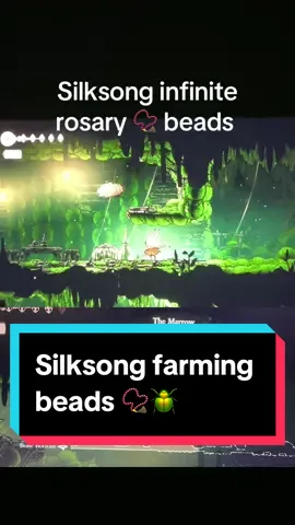 Who else is playing #silksong ?! Here’s a little “bug” for infinite easy rosary 📿 farming. There’s a total of 20 little bugs you can attack after each bench reset. Enjoy farming for beads! 🤗 Check out my hollowknight fanart too while you’re at it 😎#silksongtips #silksonghacks #silksongbeads #hollowknightsilksong 