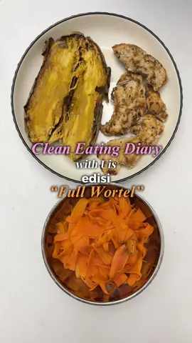 siapa pernah coba bikin salad wortel? enak banget kan!🤯🤤 #cleaneatingdiary #healthylifestyle #genz #foodtiktok 