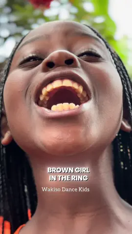 Brown girl in the ring or brown girl in the rain 🌧️? @Boney M. #wakisodancekids #browngirlinthering #boneymsongs #wakisodancekidsfamily #oldclassics 