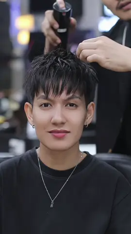 #ทรงผมสั้นเท่ๆ #mullethaircut #โล่งกะบาลhairstudio #เต้สันดุษิต #ร้านตัดผมชายภาคใต้ 