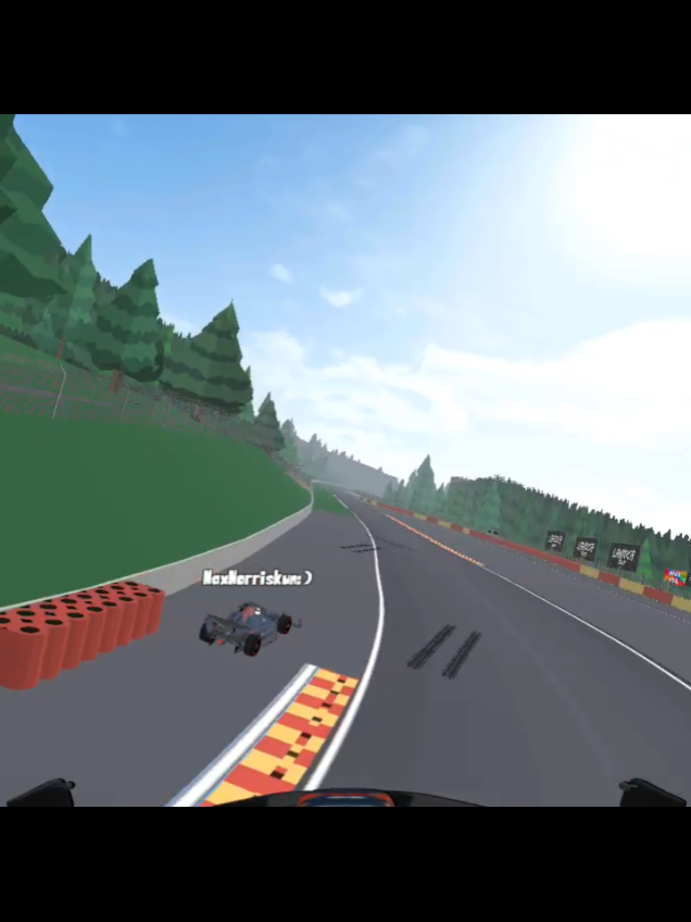I KNOW THE LINE #frlegends #f1 #spafrancorchamps #granturismomovie #fyppppp 