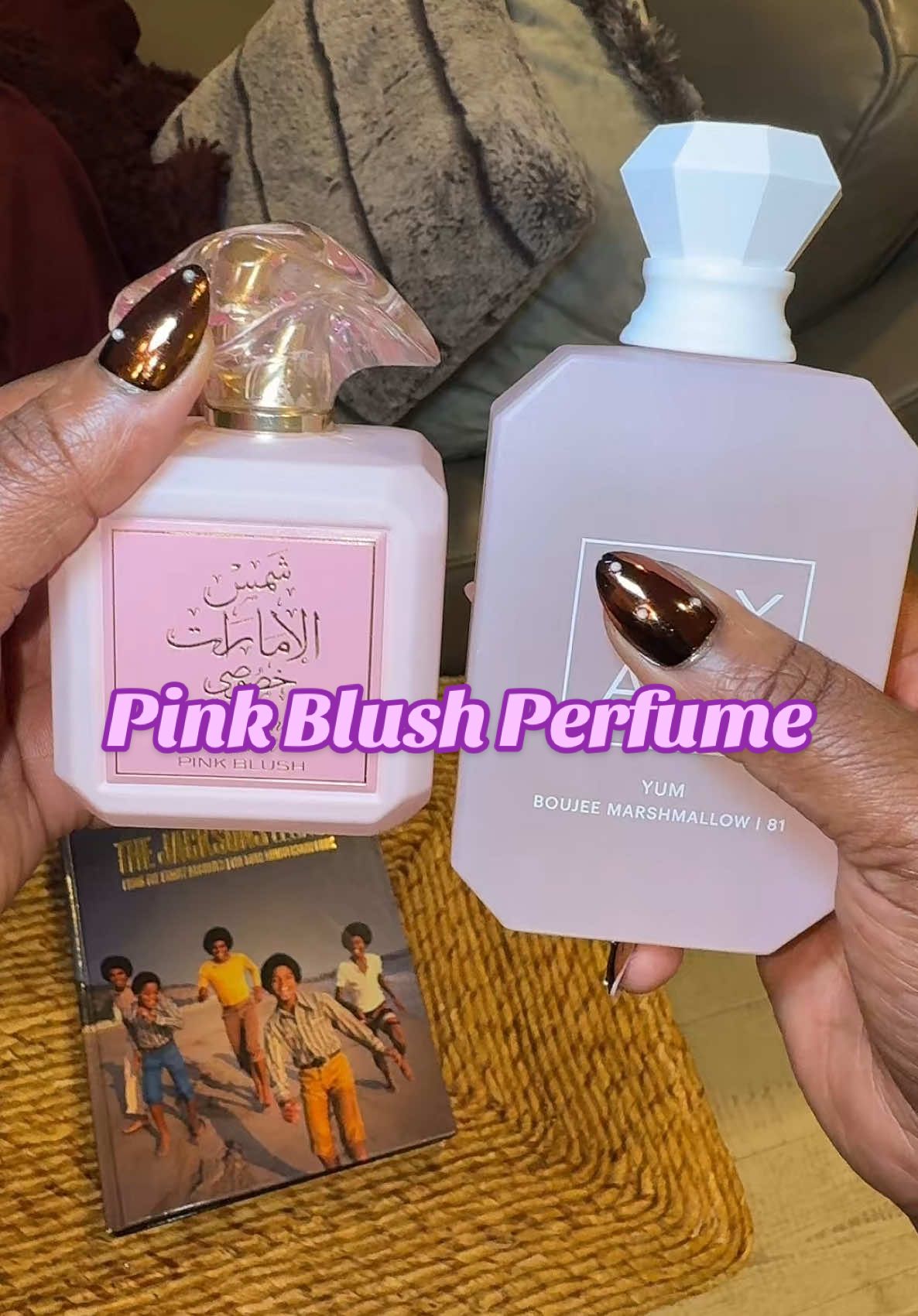 Pink Blush is identical to Yum boujee Marshmallow!  #pinkblush #perfume #perfumetiktok #yumboujeemarshmallow81 #fragrancetok  Yum boujee marshmallow  Pink blush perfume 