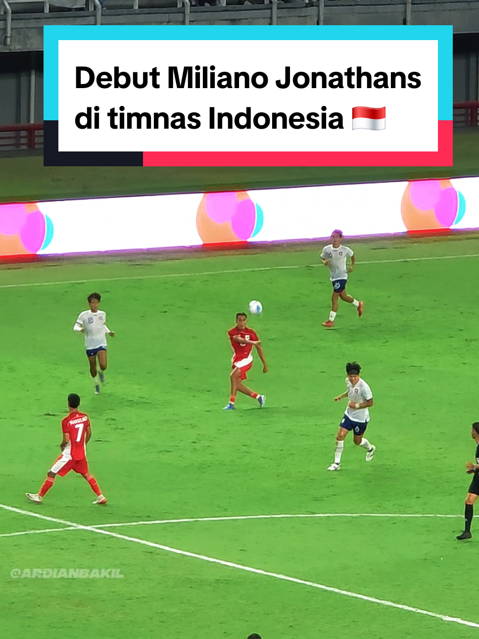 🇮🇩 The first step in Garuda. Miliano Jonathans. 🌟 #MilianoJonathans #timnasindonesia #timnasday #gelorabungtomo 