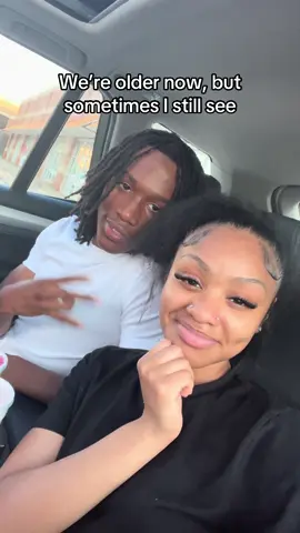 When I had braces and he had twists🥲 #flashbacks #growingtogether 