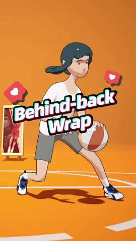 How to master the behind the back wrap？#basketball #3Danimation 
