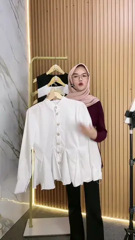 Kemeja Clara dengan model elegan, modis, kekinian. Bagus banget mau dipake ke segala acara😍  #tiktoklive #livehighlights #fyp #fypage #atasanwanita 