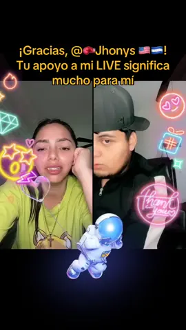 🥊Jhonys 🇺🇸🇭🇳, gracias por tu valioso apoyo en mi LIVE. Seguiré esforzándome para crear contenido LIVE aún mejor.@🥊Jhonys 🇺🇸🇭🇳 #tiktoklive #livehighlights #livegift #cap #journal 