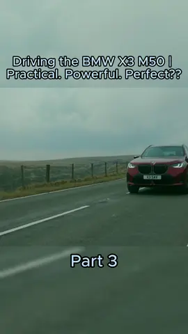 Driving the BMW X3 M50 Practical Powerful Perfect #review #automotive #fyp 