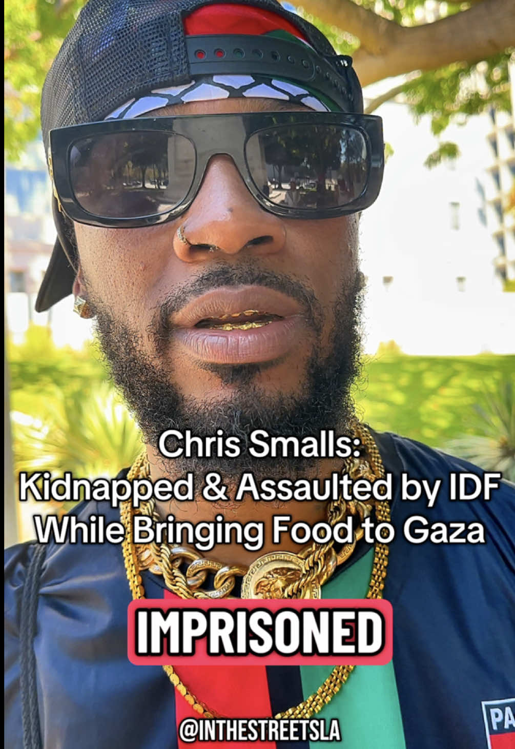 At today’s Palestine protest outside LA City Hall, Amazon Labor Union president Chris Smalls took the mic with a shocking message. He spoke about being kidnapped and assaulted by the IDF while onboard a ship carrying aid to Gaza. His story highlights the reality of solidarity and the risks faced by those trying to bring aid where it’s needed most. The people of LA gathered not just in protest, but in unity, reminding us that even in the darkest times, voices for justice can’t be silenced. #ChrisSmalls #Palestine #FreeGaza #LosAngeles #inthestreetsla
